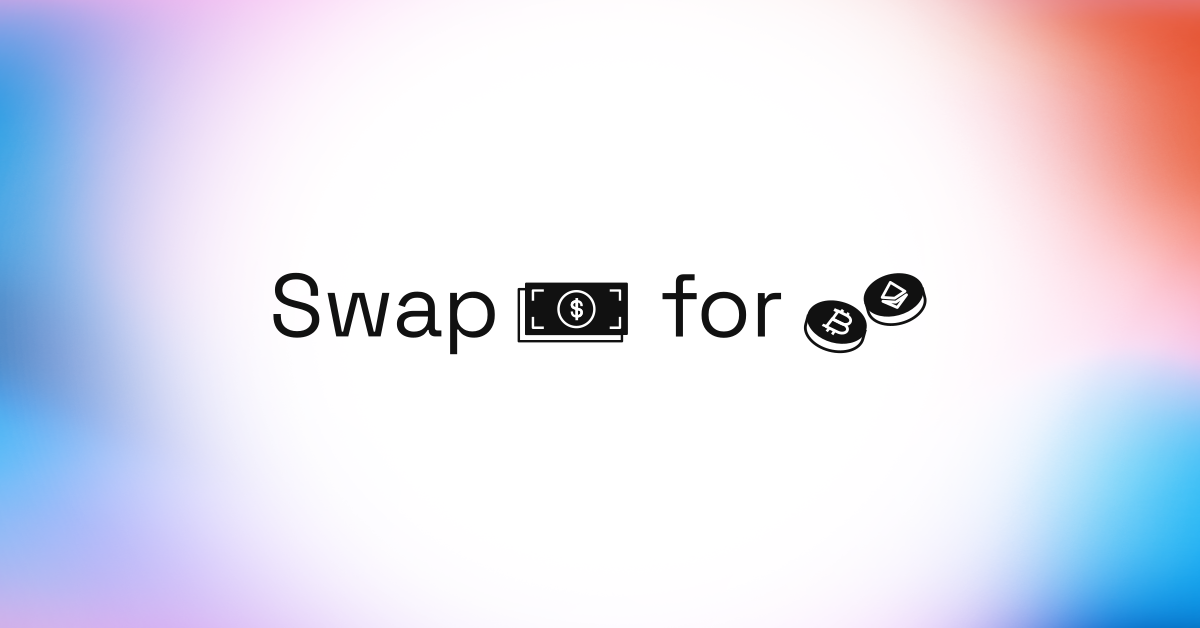 Swapbox Swapbox - From cash to crypto